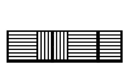 Metal Sliding Gate - The Chelsea Low