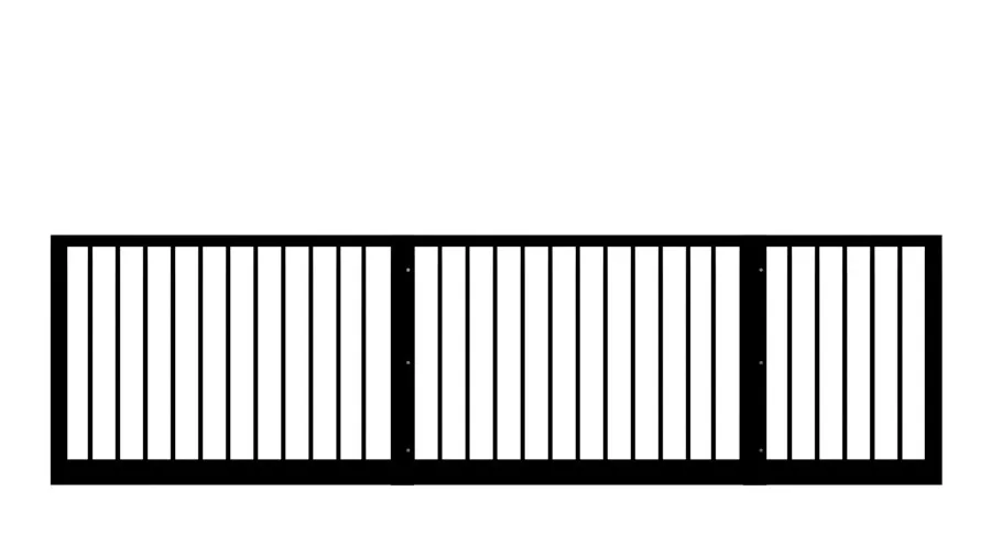 Metal Sliding Gate - The Cheltenham Low