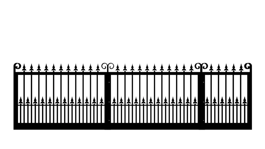 Metal Sliding Gate - The Darlington Low