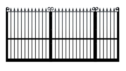 Metal Sliding Gate - The Farnborough
