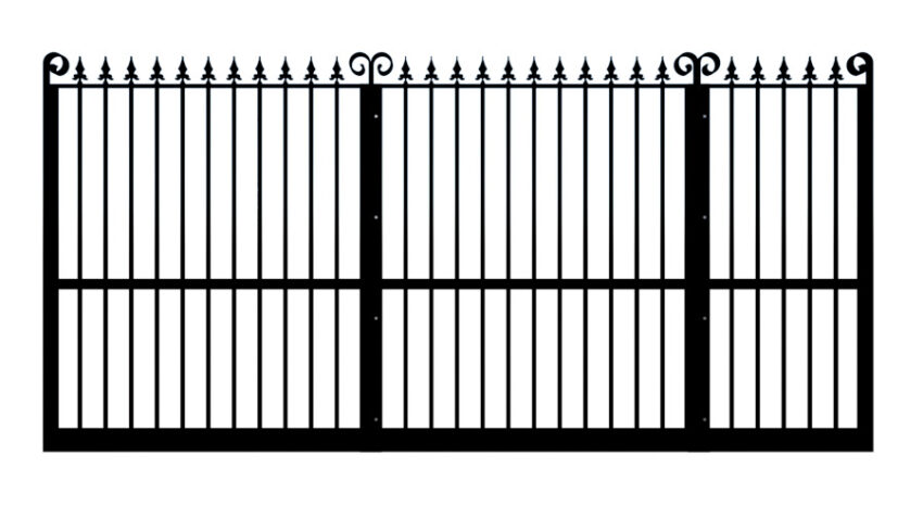 Metal Sliding Gate - The Farnborough