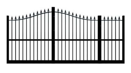 Metal Sliding Gate - The Hartland