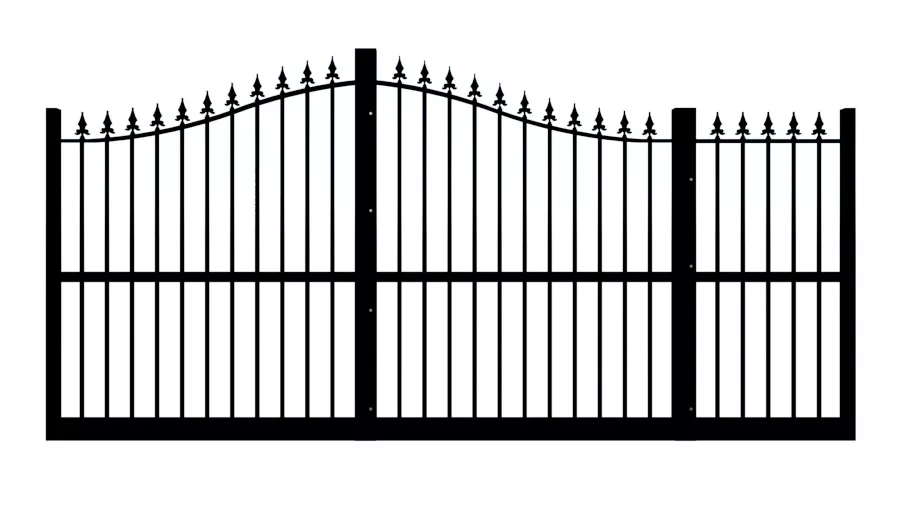 Metal Sliding Gate - The Hartland
