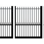 Metal Sliding Gate - The Heathfield - 1