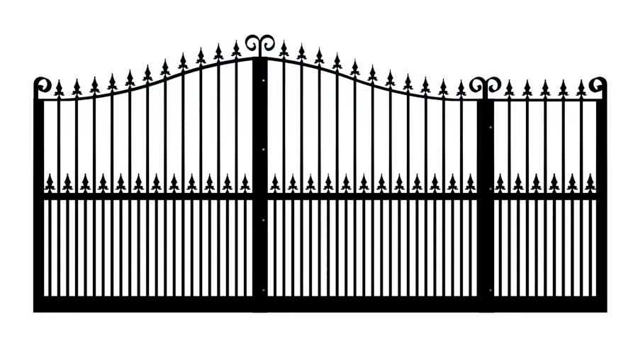 Metal Sliding Gate - The Swindon