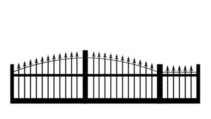 Metal Sliding Gate - The Wycombe Low