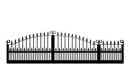 Metal Sliding Gates - The Surrey Low