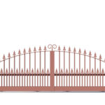 Metal Sliding Gates - The Surrey Low - closed