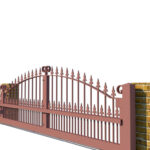 Metal Sliding Gates - The Surrey Low - side