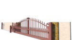 Metal Sliding Gates - The Surrey Low - side