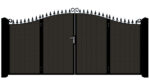 Bi-fold Composite Gates - The Stratford