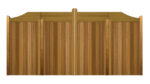 Bi-fold Gates - The Abbeywood - Hardwood