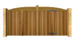 Bi-fold Gates - The Earlswood - Hardwood - front