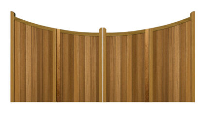 Bi-fold Gates - The Hazelwood- Hardwood