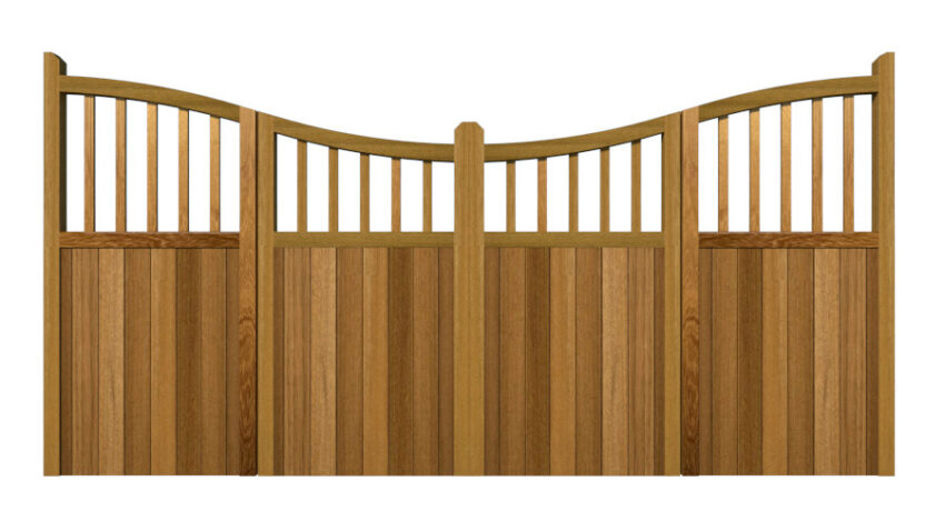 Bi-fold Gates - The Heritage - Hardwood