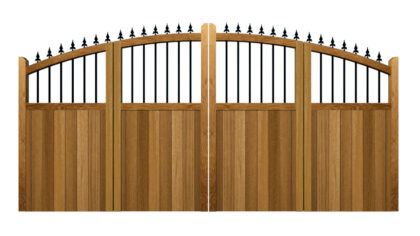 Bi-fold Gates - The Woodbridge - Hardwood