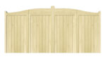 Wooden Bi-fold Driveway Gates - The Brookwood