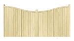 Wooden Bi-fold Driveway Gates - The Cotswold