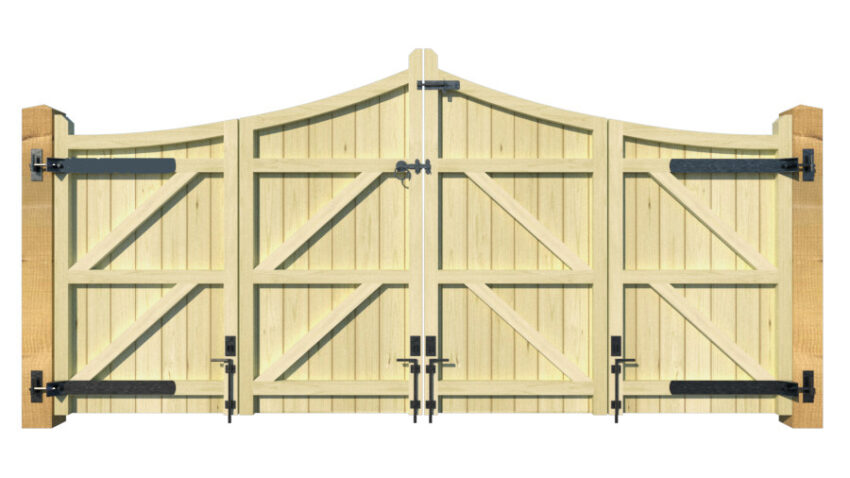 Bi Fold Gates, The Woodberry - Image 3