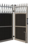 Bi-fold Composite Gates - The Oxford - 3+1 opening rear