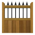 Hardwood Garden Gate - The Falmouth