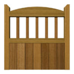 Hardwood Garden Gate - The Redhill