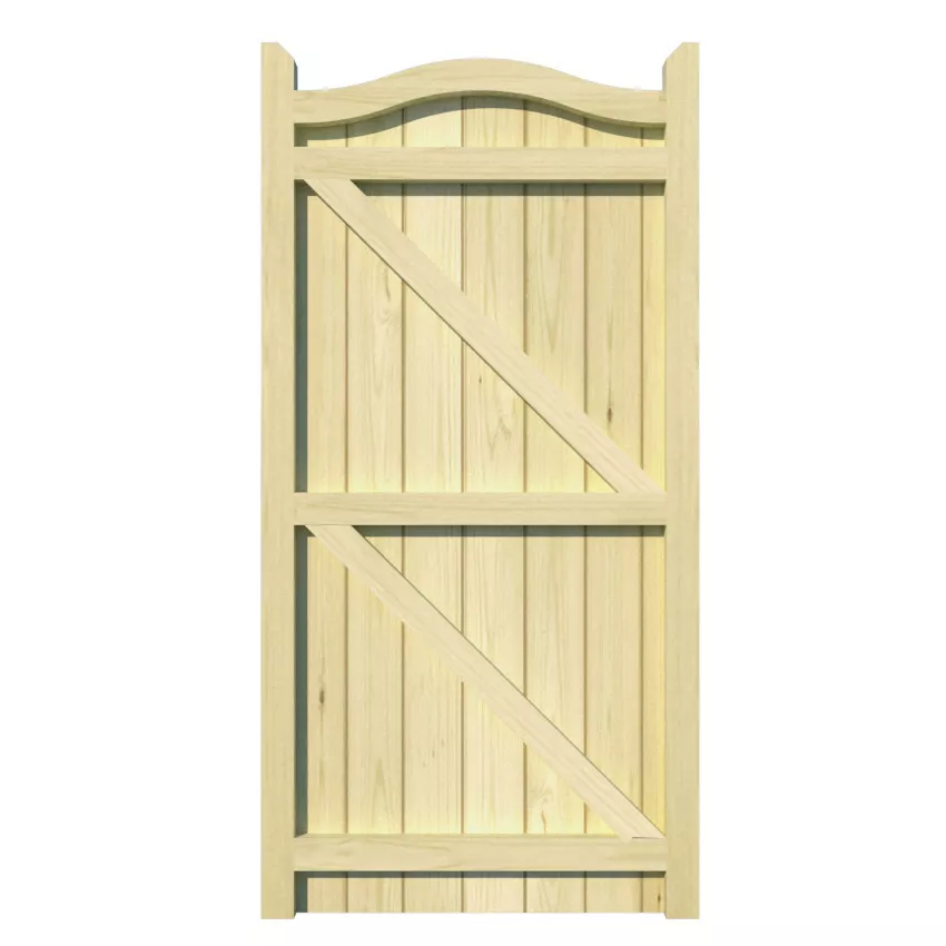 Softwood Side Gate - The Berkshire - rear