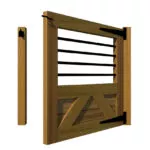 Garden Gates - The Kingsbridge - rear
