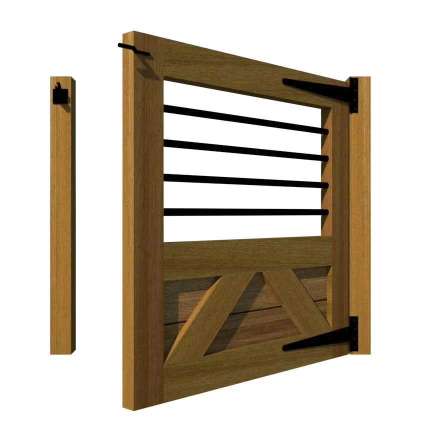 Garden Gates - The Kingsbridge - rear