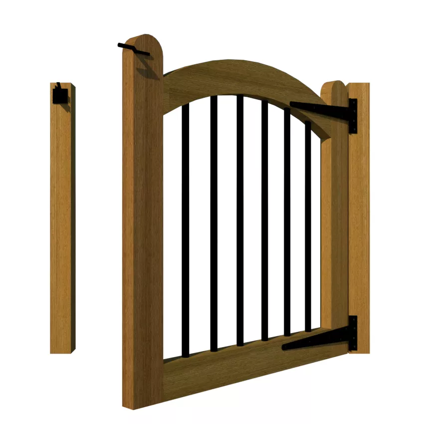 Garden Gates - The Ludlow - rear