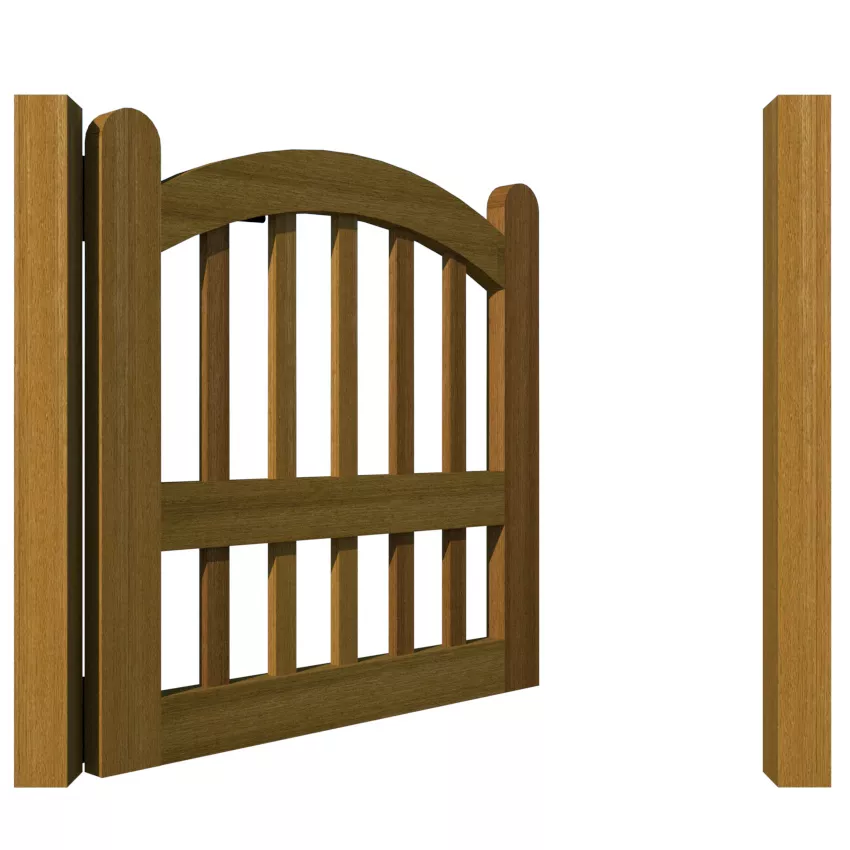 Garden Gates - The Rye - open