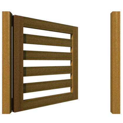 Garden Gates - The Salcombe - open