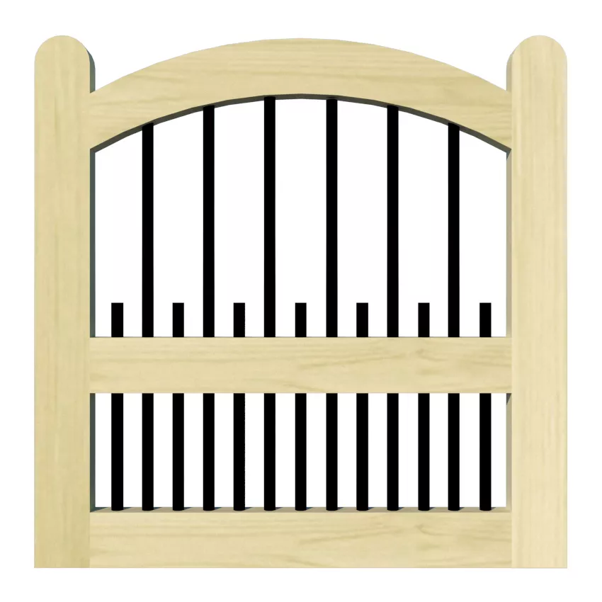 Garden Gates in Softwood Pine - The Bibury