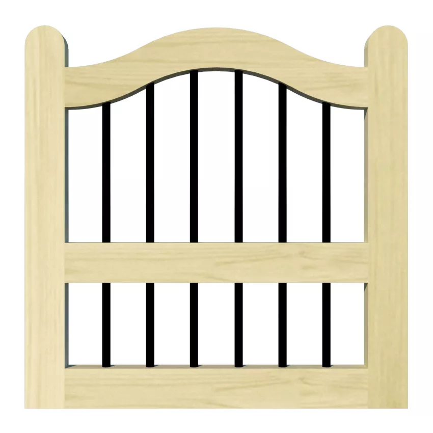 Garden Gates in Softwood Pine - The Bodmin