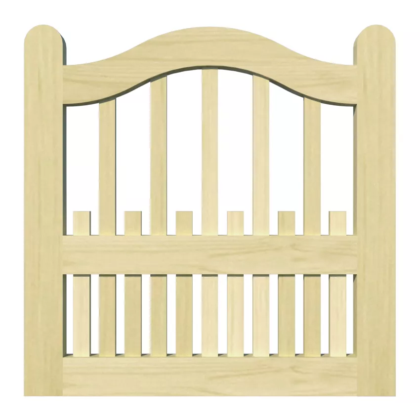 Garden Gates in Softwood Pine - The Dartmouth