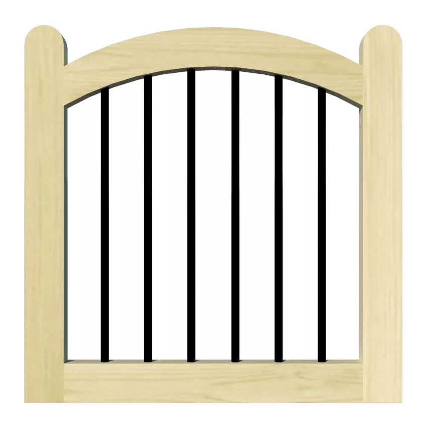 Garden Gates in Softwood Pine - The Ludlow