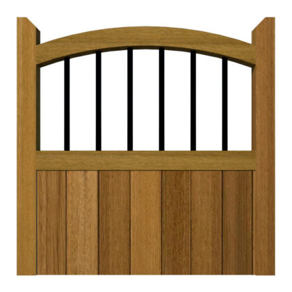 Hardwood Garden Gates - The Woodbridge
