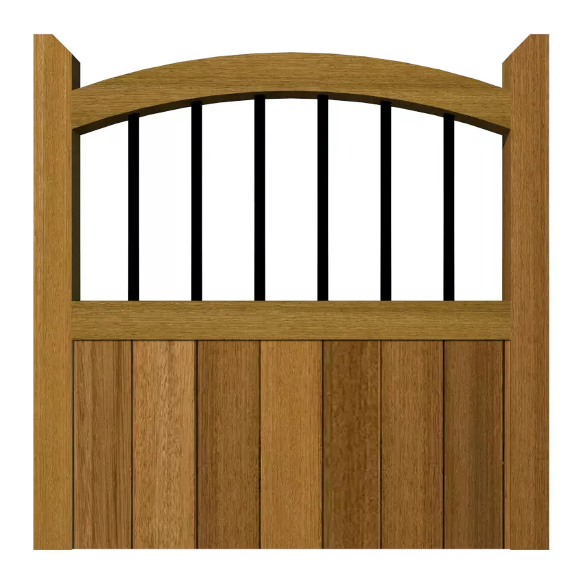 Hardwood Garden Gates - The Woodbridge