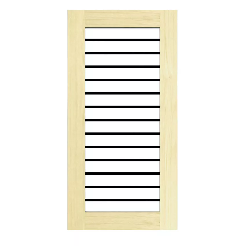 Open Panelled Side Gate - The Butterleigh