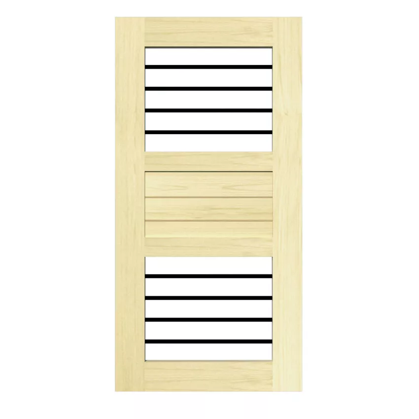 Open Panelled Side Gate - The Carbis Bay