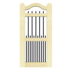 Open Panelled Side Gate - The Harpford
