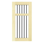 Open Panelled Side Gate - The Kingswear