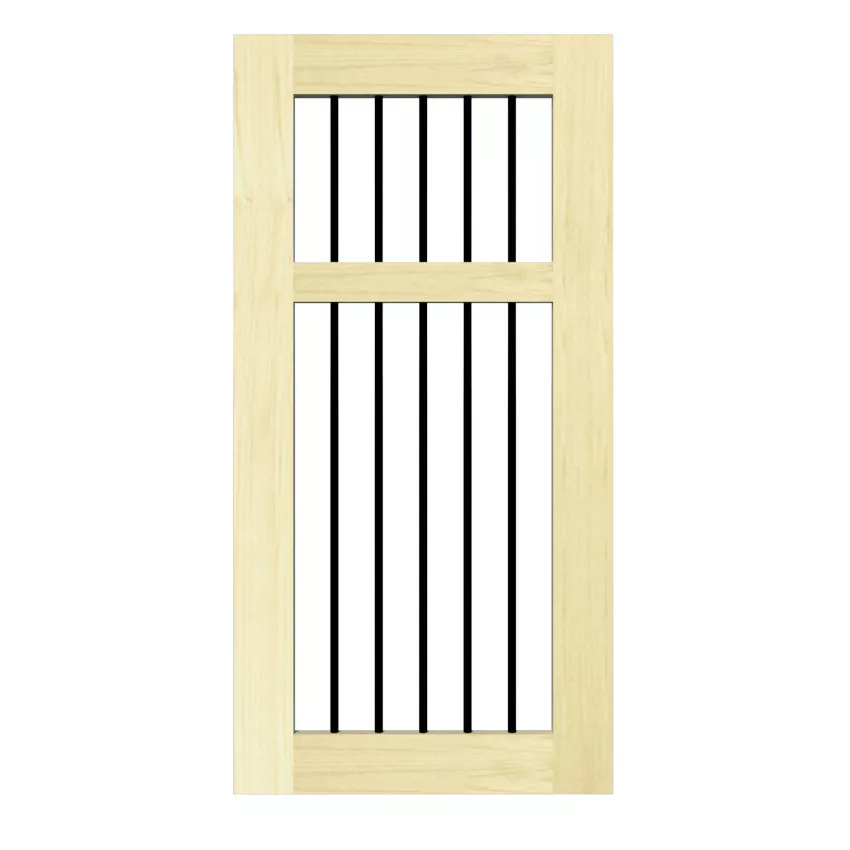 Open Panelled Side Gate - The Kingswear