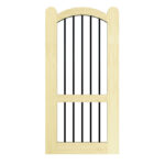 Open Panelled Side Gate - The Ludlow