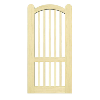Open Panelled Side Gate - The Rye