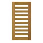Open Panelled Side Gate - The Salcombe - Hardwood