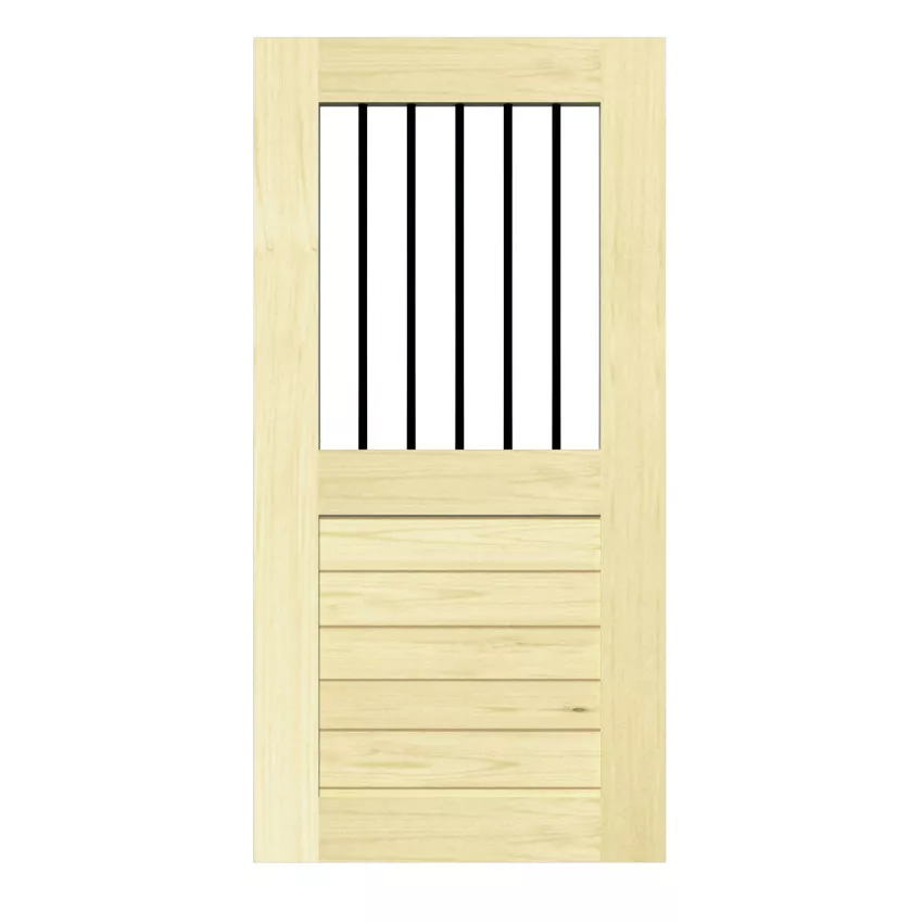 Open Panelled Side Gate - The Torcross