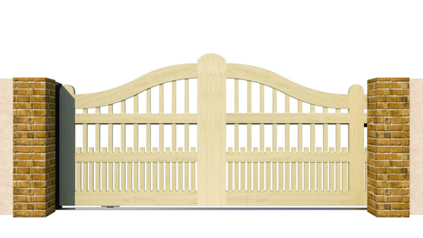 The Dartmouth  - Open Panelled Sliding Gate - Image 3
