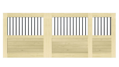 Sliding Gates - Open Panel - Softwood - The Torcross