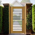 The Butterleigh Hardwood Side Gate - open panel